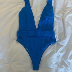 NWT Belted One Piece Bathing Suit